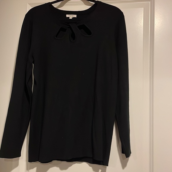 EUC Maurices women’s cutout black sweater XXL - Picture 4 of 8